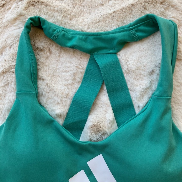 Adidas Mint Green Sports Bra Size XS - Picture 4 of 4